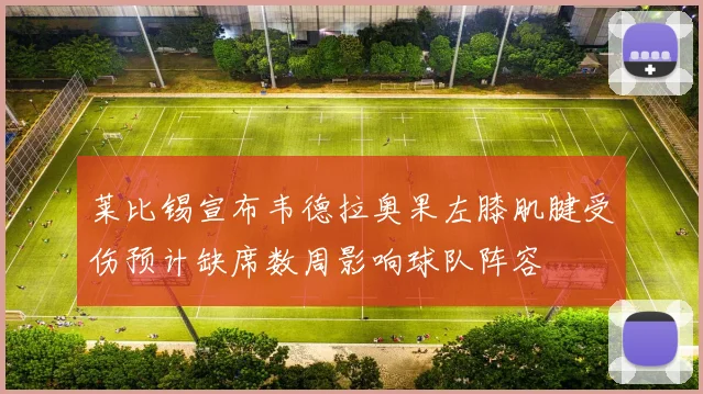 莱比锡宣布韦德拉奥果左膝肌腱受伤预计缺席数周影响球队阵容